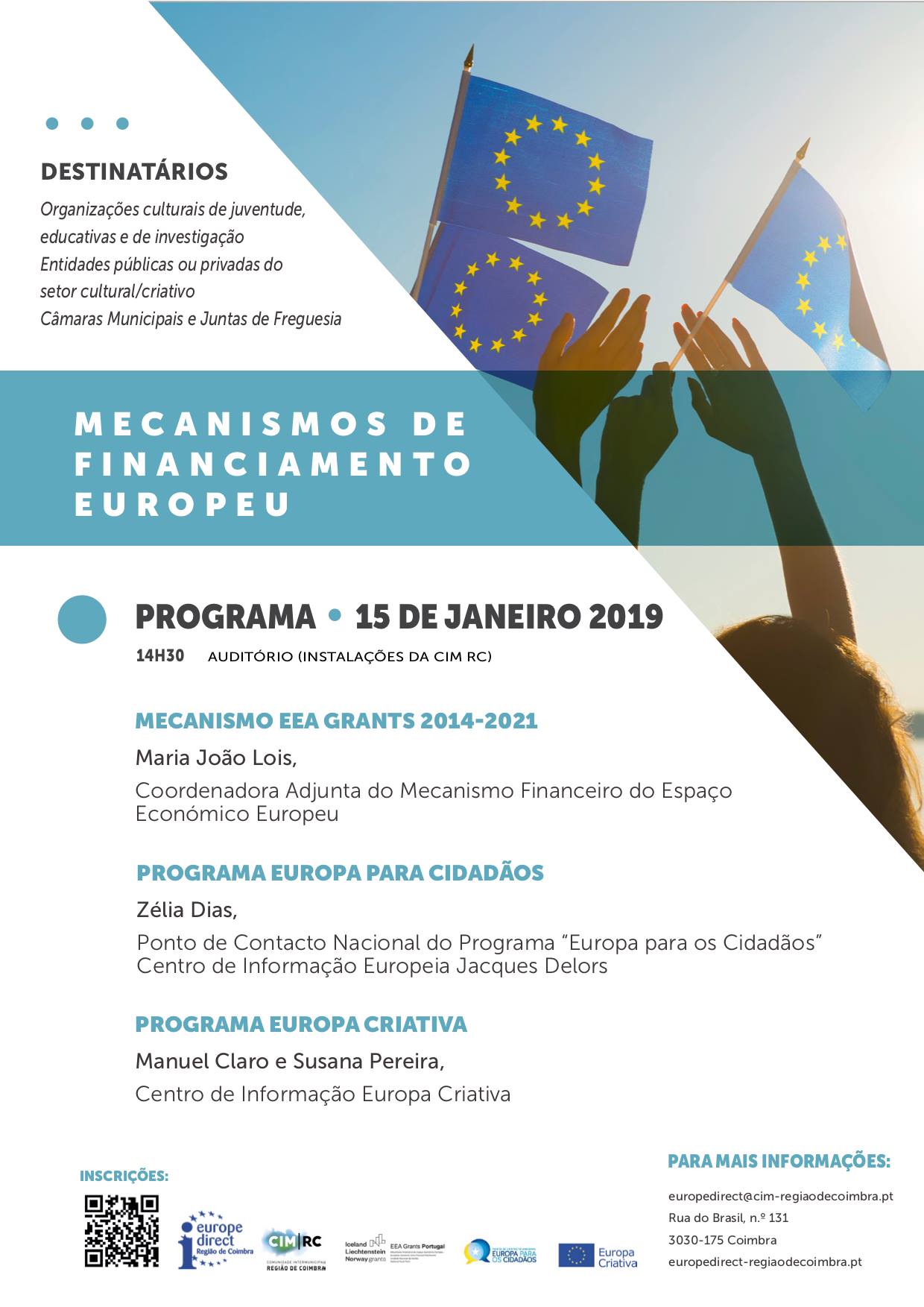 Mecanismos de Financiamento Europeu - Europe Direct Região de Coimbra